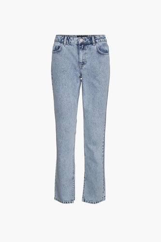 Jean &agrave; coupe droite - bleu - NOISY MAY - 8