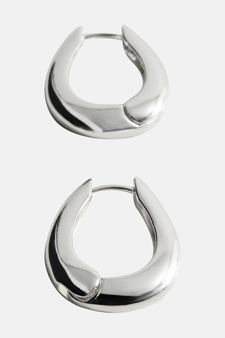 Boucles d'oreilles - argenté