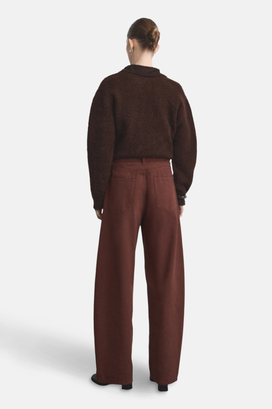 Jeans coloré - brun - MANGO