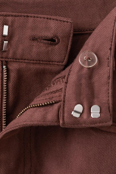 Jeans coloré - brun