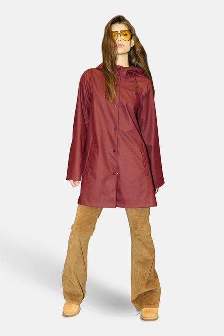 Veste de pluie Rouge - DROPLETS
