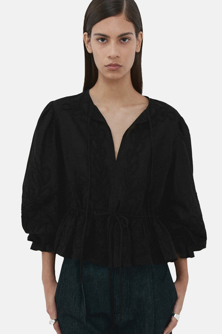 Blouse - noir