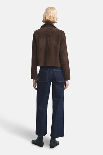 CATHERIN - dark blue denim - MANGO