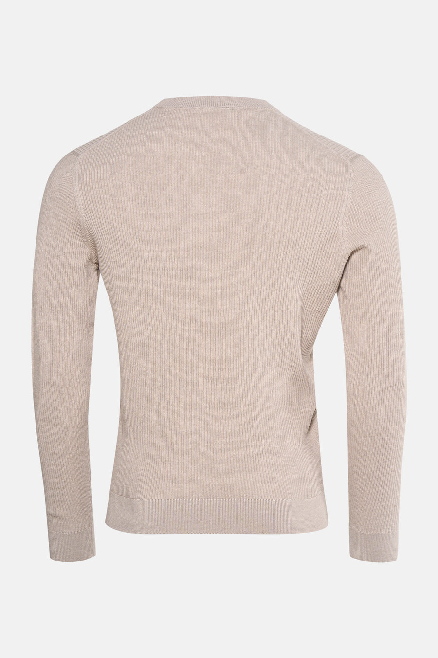 Pull à col rond - beige - MANGO