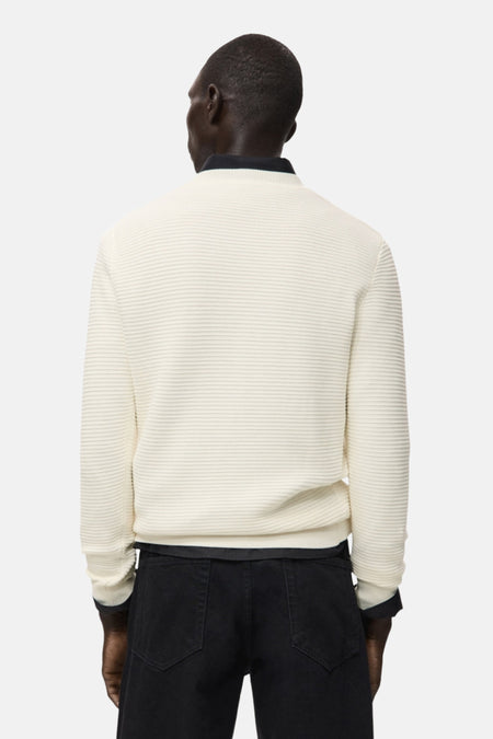 Pull à col rond - écru