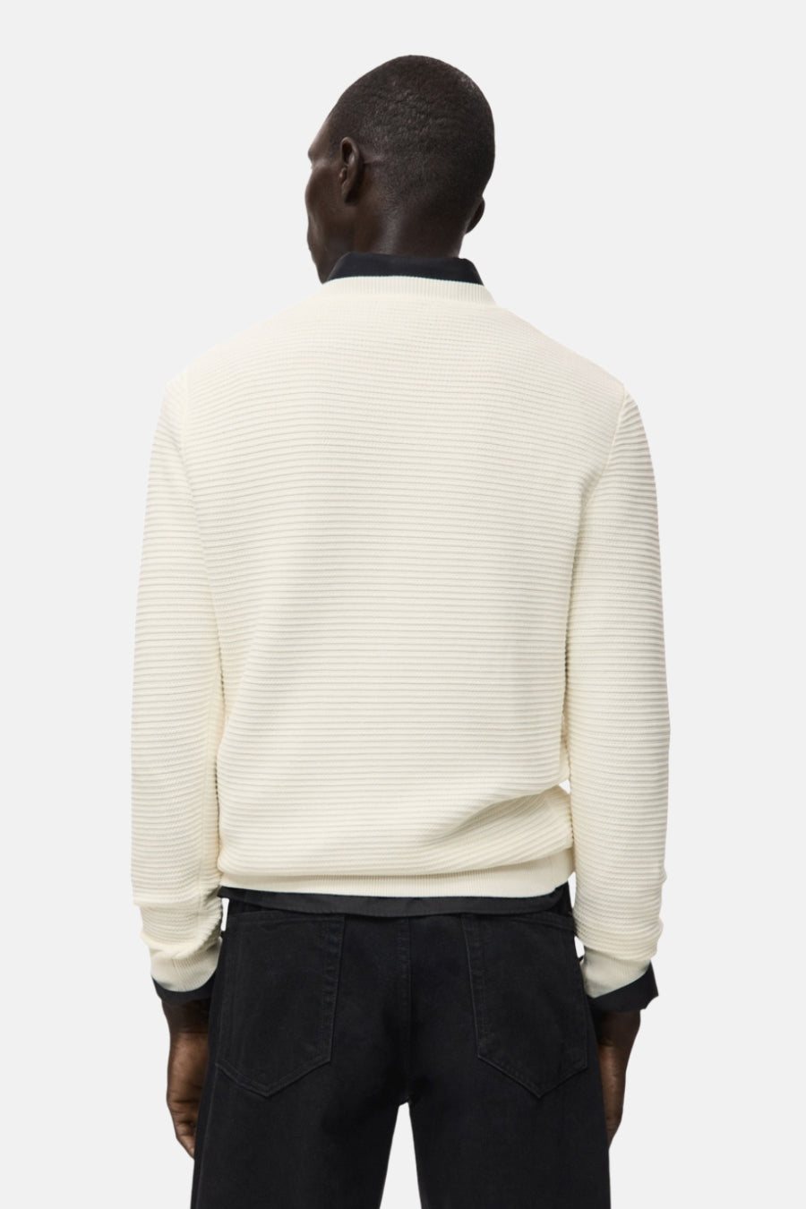 Pull à col rond - écru - MANGO