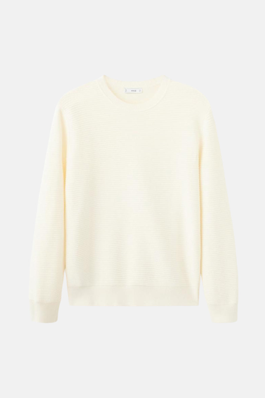 Pull à col rond - écru - MANGO