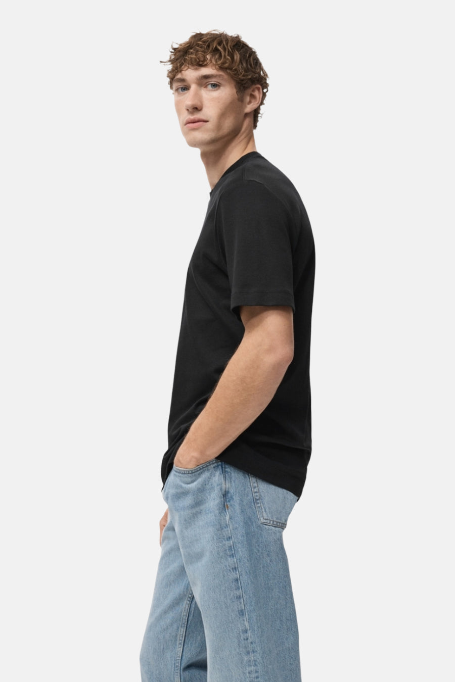 T-shirt à manches courtes - noir - MANGO