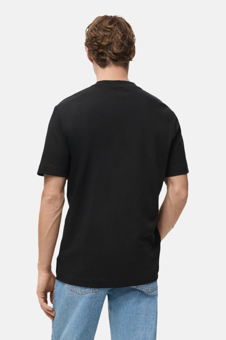 T-shirt à manches courtes - noir - MANGO