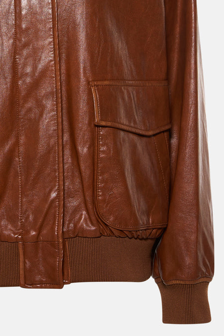 Veste courte brun - MANGO