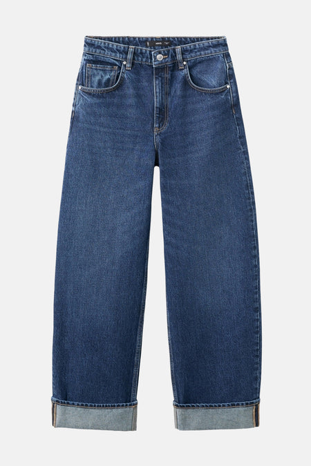 Jeans coupe spécial dark blue denim - MANGO
