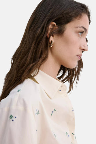 Blouse à manches longues - multicolore
