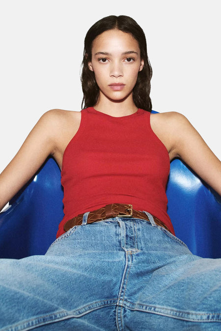 Mom Jeans light blue denim - MANGO