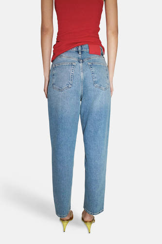 Mom Jeans light blue denim - MANGO