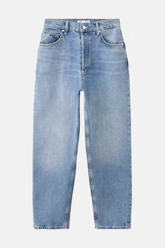 Mom Jeans light blue denim - MANGO