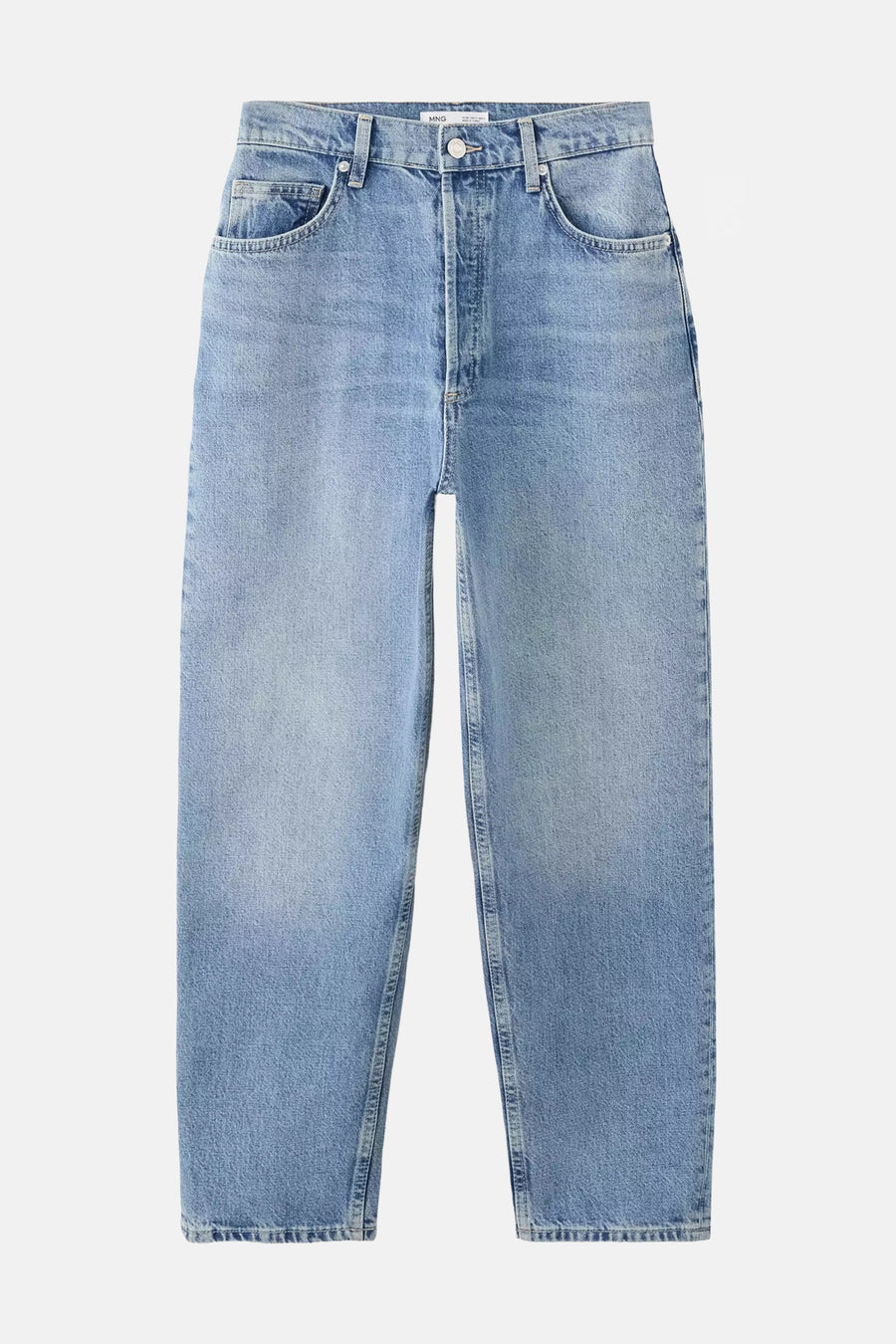 Mom Jeans light blue denim - MANGO
