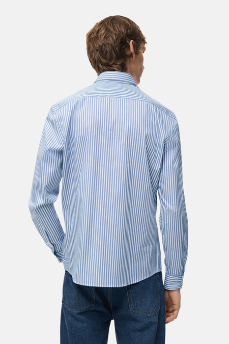 Chemise à manches longues - bleu