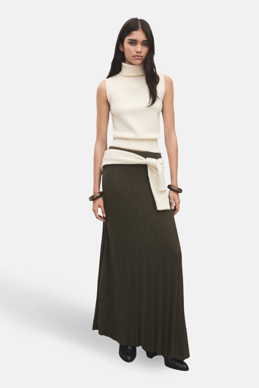 Débardeur Écru - MANGO - MANGO - 2