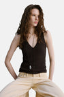 Top - brun
