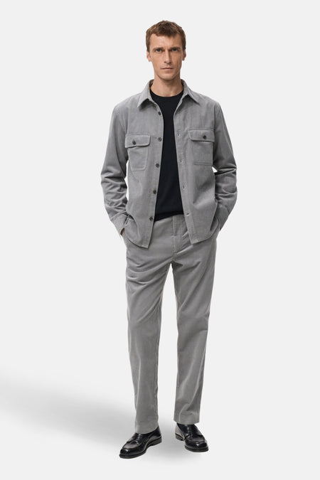 Chemise (manches longues) gris - MANGO