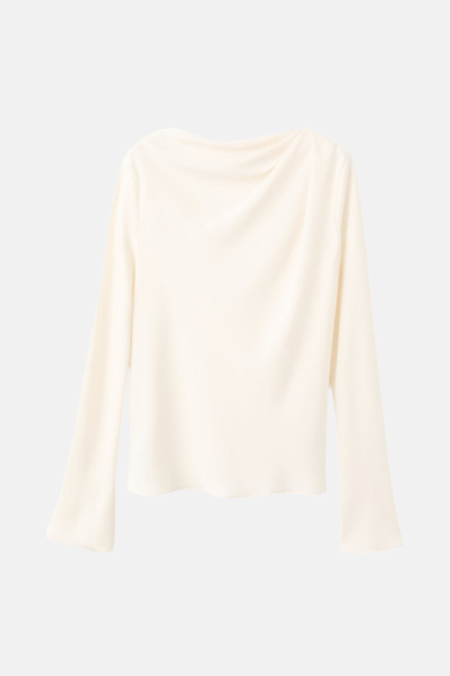 Chemisier (manches longues) blanc - MANGO - MANGO - 5