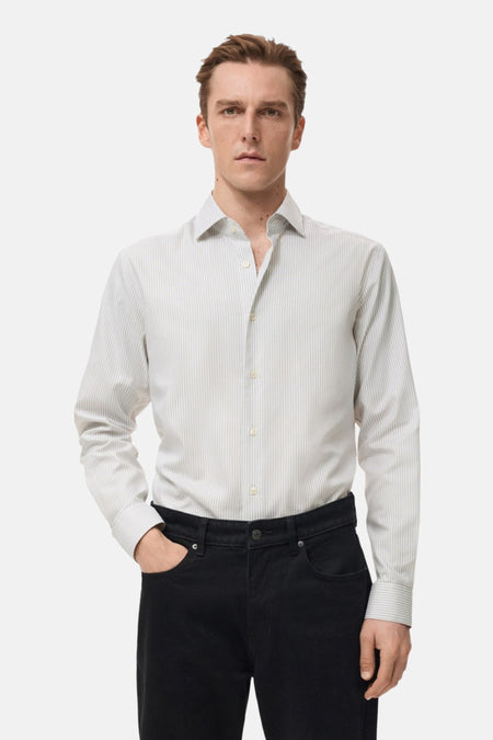 Chemise à manches longues - Gris