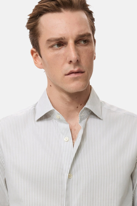 Chemise à manches longues - Gris