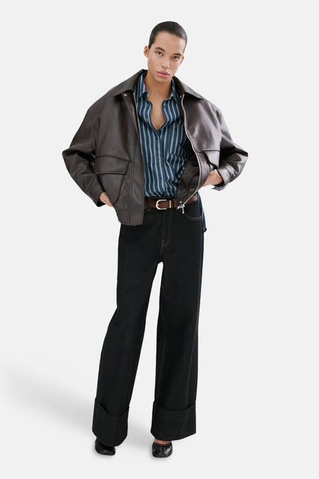 Chemise - Dark blue denim