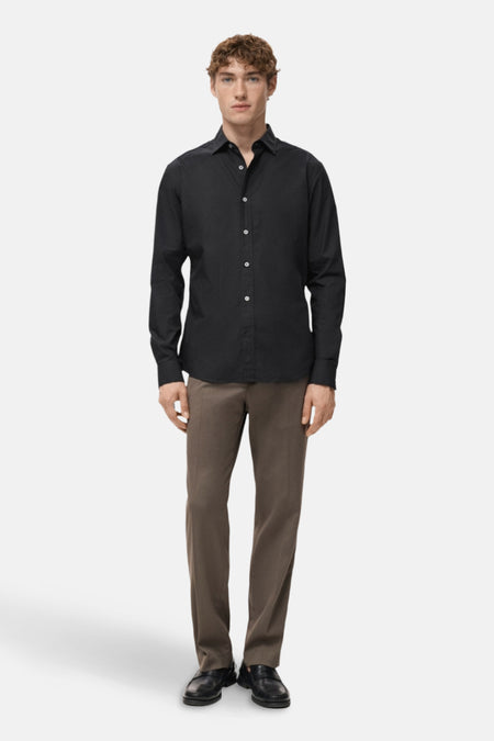 Chemise à manches longues - Noir