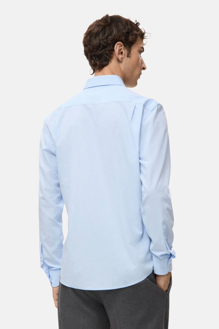 Chemise à manches longues - bleu