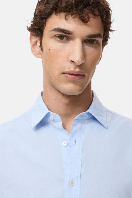 Chemise à manches longues - bleu