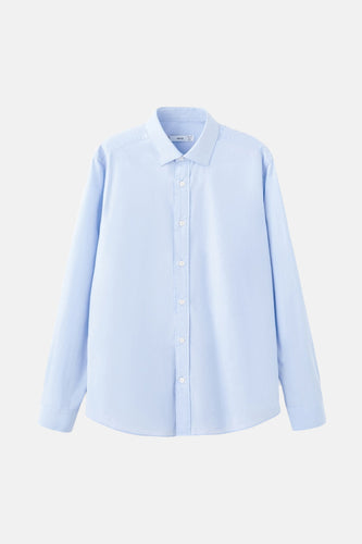 Chemise (manches longues) bleu - MANGO - MANGO