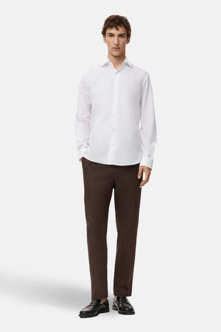 Chemise à manches longues - Blanc