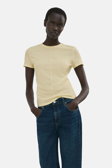 T-shirt à manches courtes - jaune