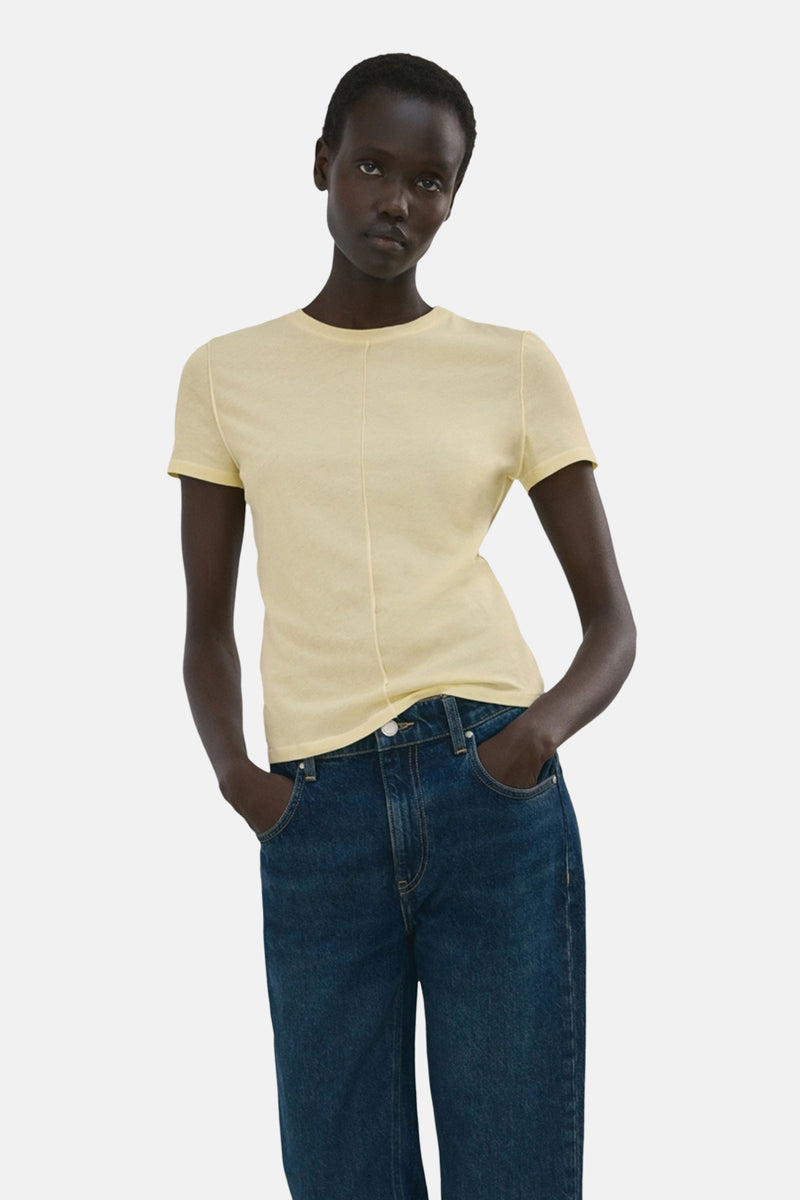 T-shirt à manches courtes - jaune