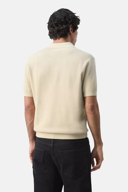 Polo à manches courtes - beige
