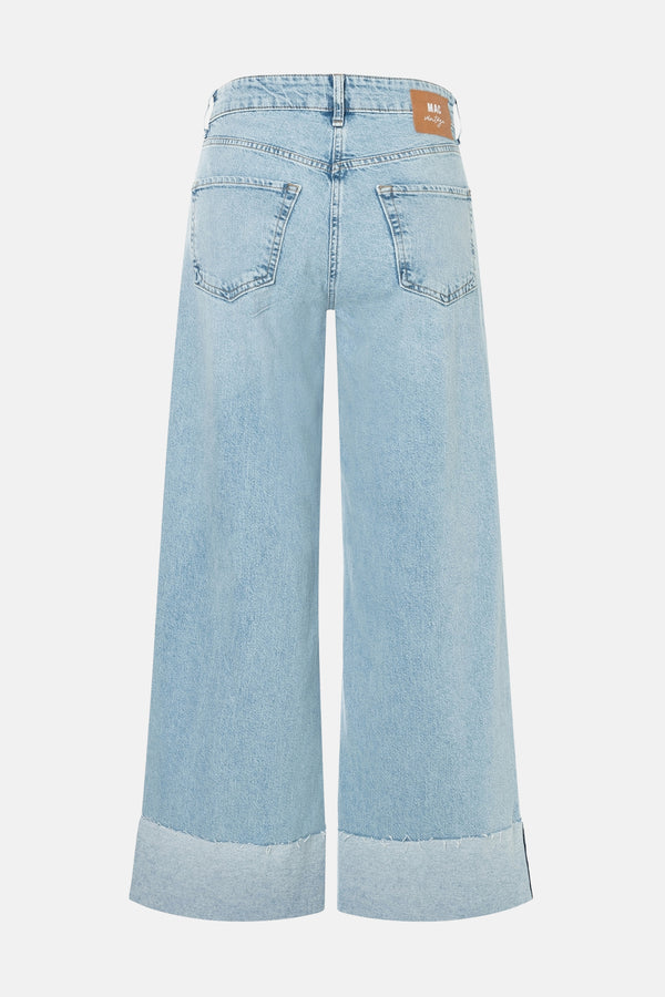 Jeans wide Light blue denim - MAC