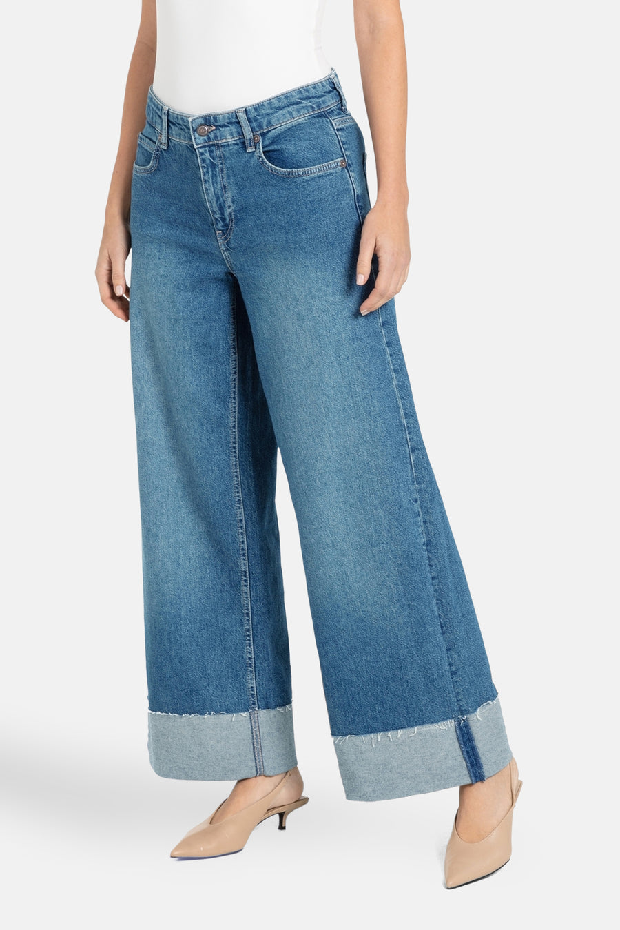 NEVADA - mid blue denim - MAC