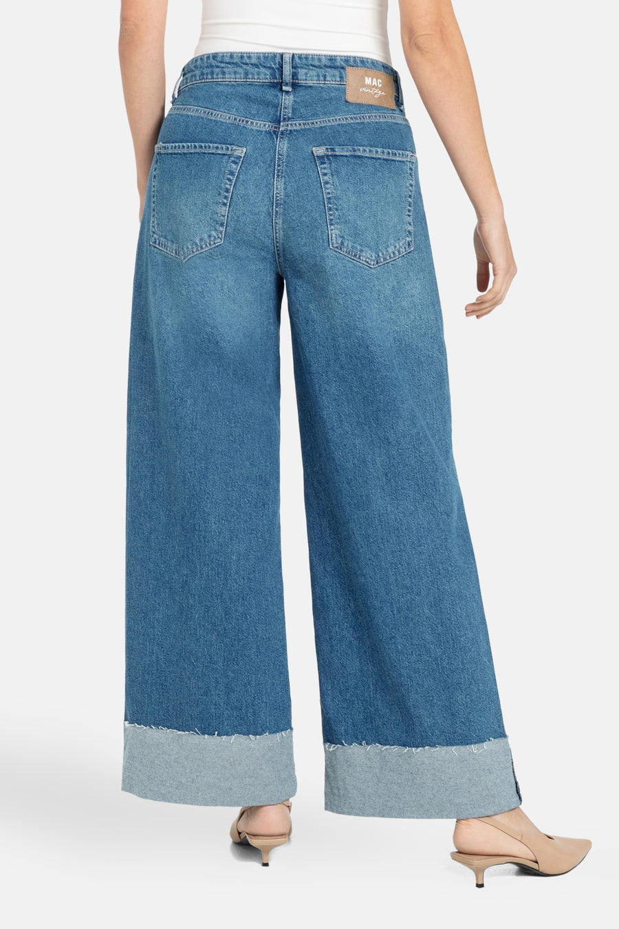 NEVADA - mid blue denim - MAC