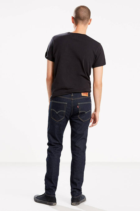 Jean &agrave; coupe carrot - noir