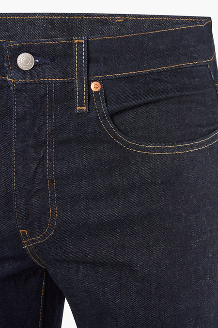 Jean &agrave; coupe carrot - noir