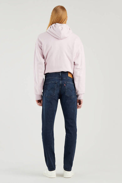 Jean &agrave; coupe carrot - gris