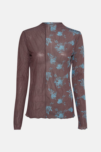 T-shirt à manches longues - brun - TOPSHOP