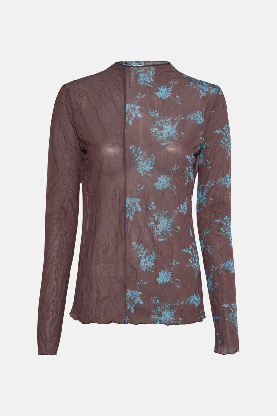 T-shirt à manches longues - brun - TOPSHOP