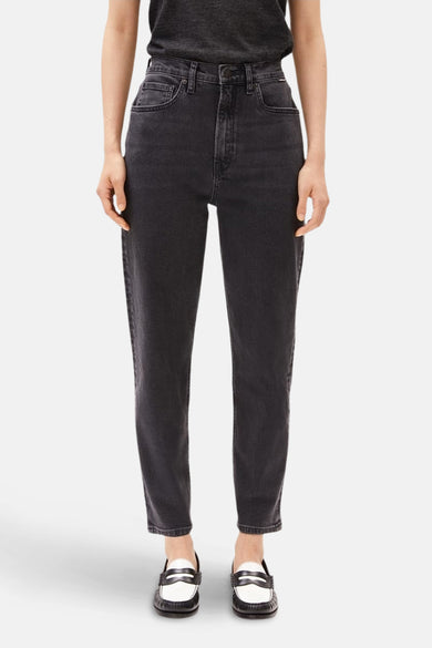 Mom Jeans Dark grey denim - ARMED ANGELS