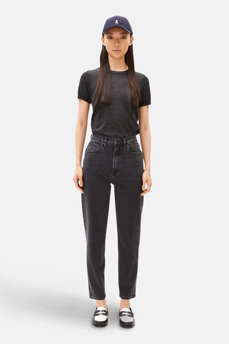 Mom Jeans Dark grey denim - ARMED ANGELS