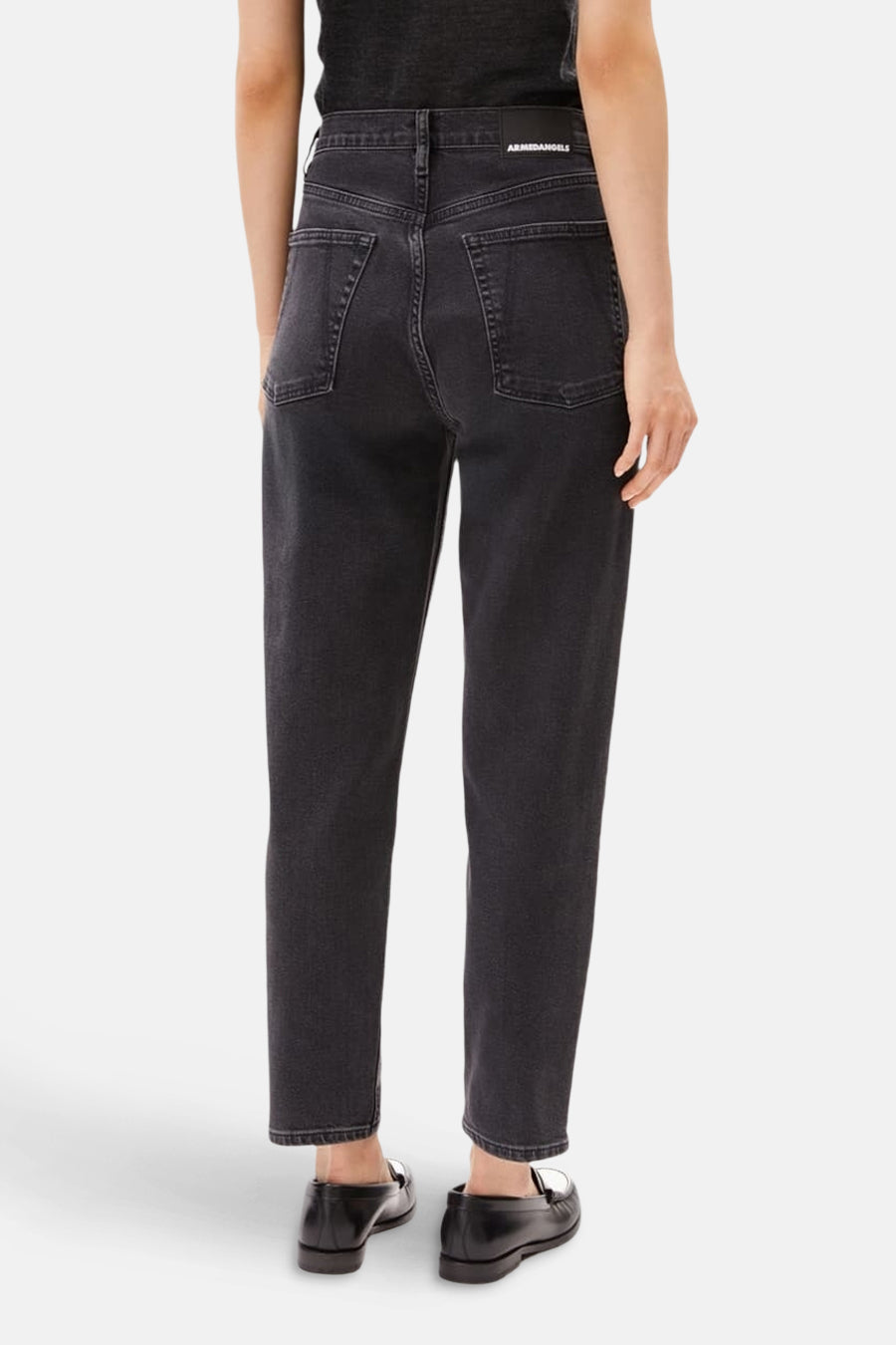 MAIRAA - dark grey denim - ARMED ANGELS