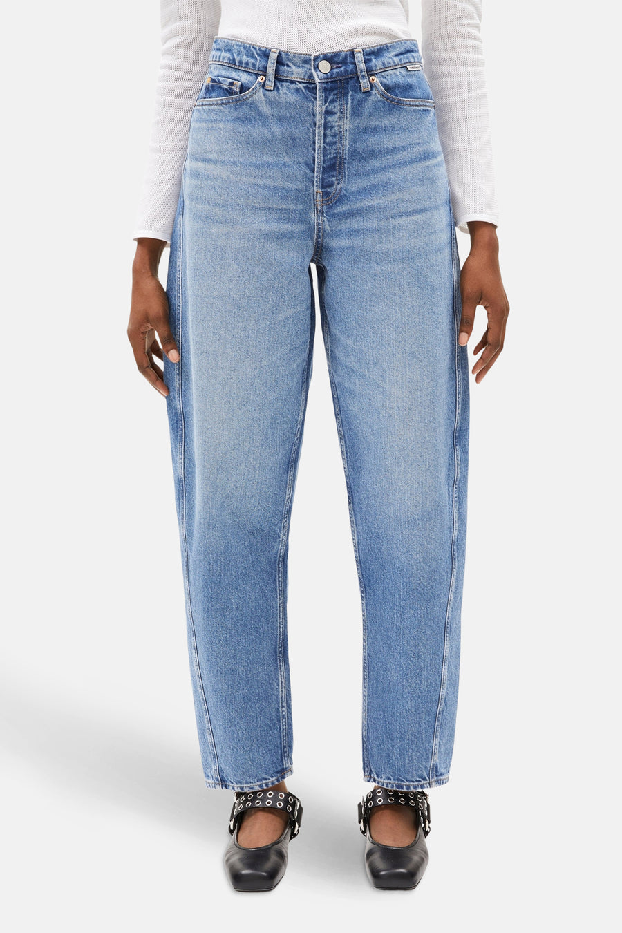 BAARELL - mid blue denim