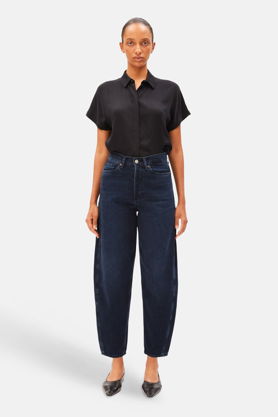 BAARLY - blue black denim