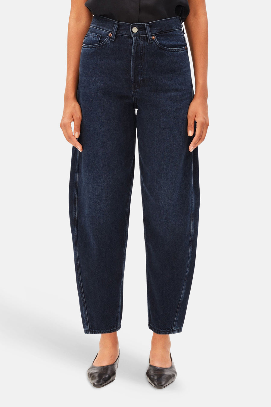 BAARLY - blue black denim